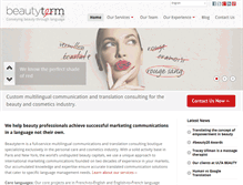 Tablet Screenshot of beautyterm.com